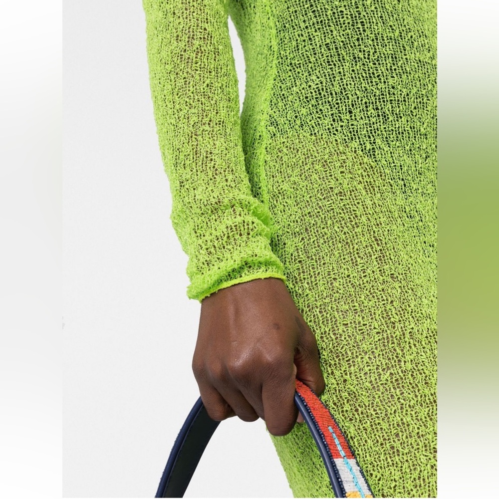 Ambra Maddalena sheer knitted minidress - Picture 2 of 9